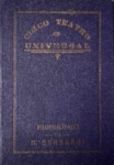Capa da carteirinha de identificação dos artistas do Circo Teatro Universal.