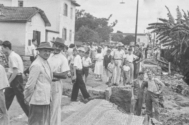 Outra vista do mesmo trecho da Fernando Camargo, agora do outro lado da rua.