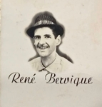 O cantor e membro de família de grande tradição circense, René Bervique, que após deixar o Circo Teatro Universal torno-se radialista em Ponta Grossa, PR.