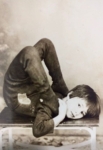 Selma Escobar, contorcionista desde a primeira infância.