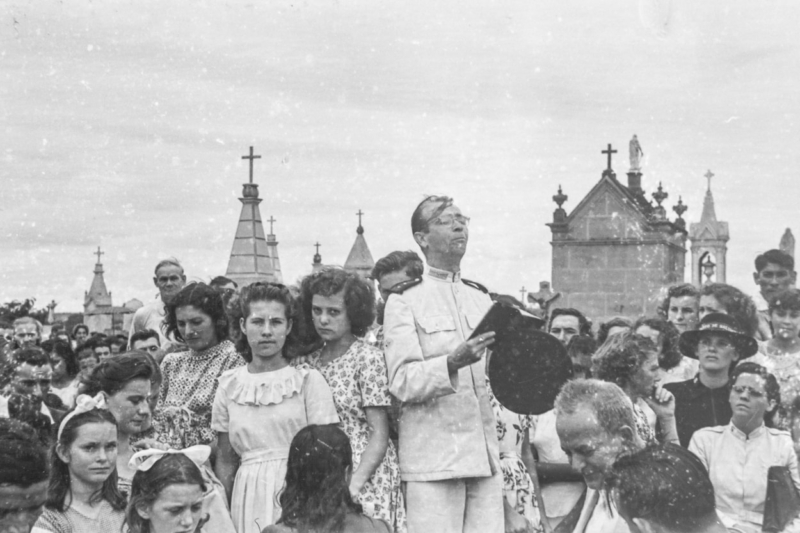 Homenagem a uma das vítimas da tromba d'água de 1949 em Americana.