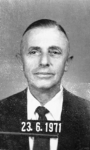 Rodolfo Heisler, em foto do período em que atuava como cenógrafo de teatros e emissoras de TV.